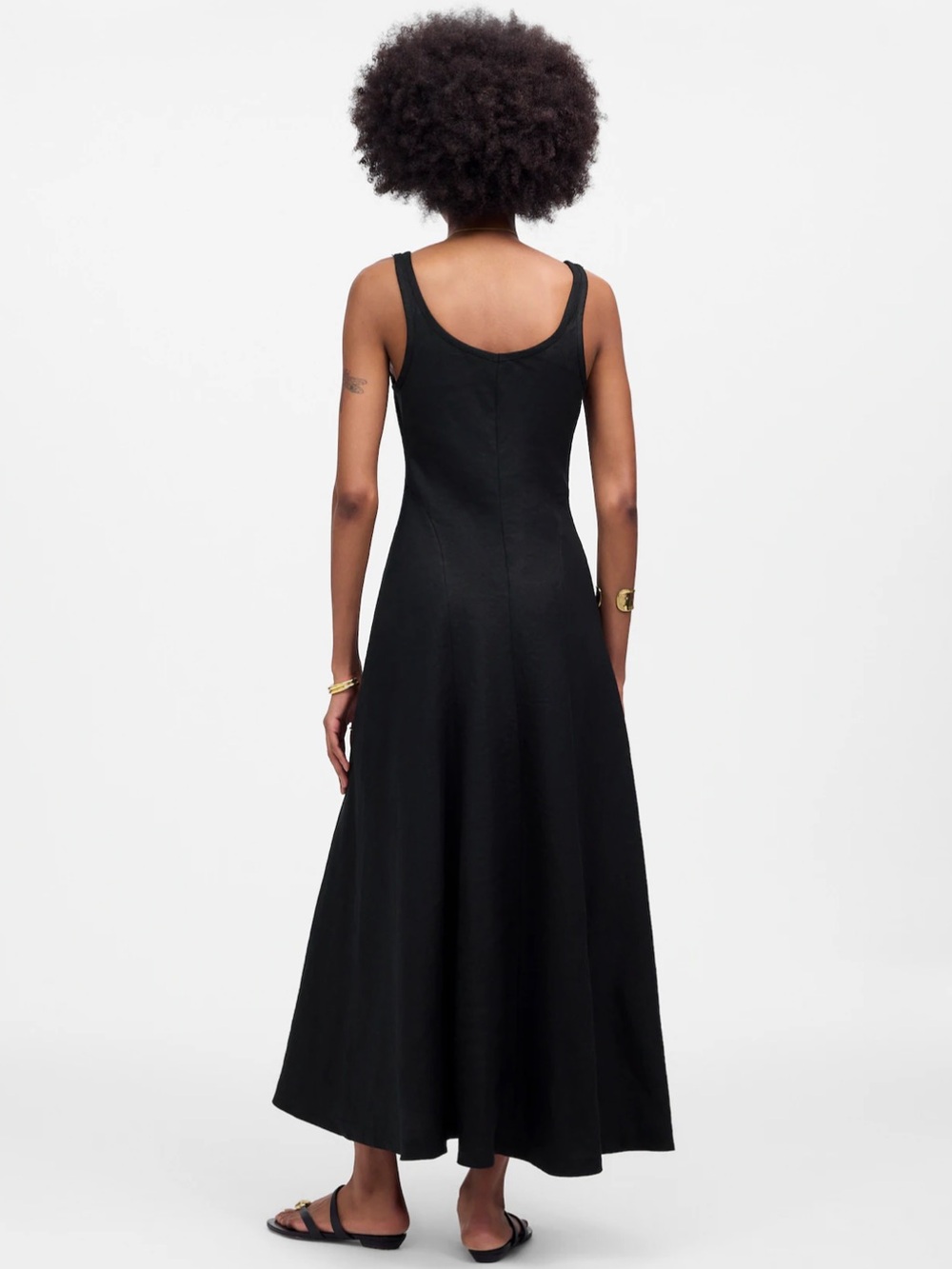NWT Madewell 100% Linen Dress - Picture 4 of 9